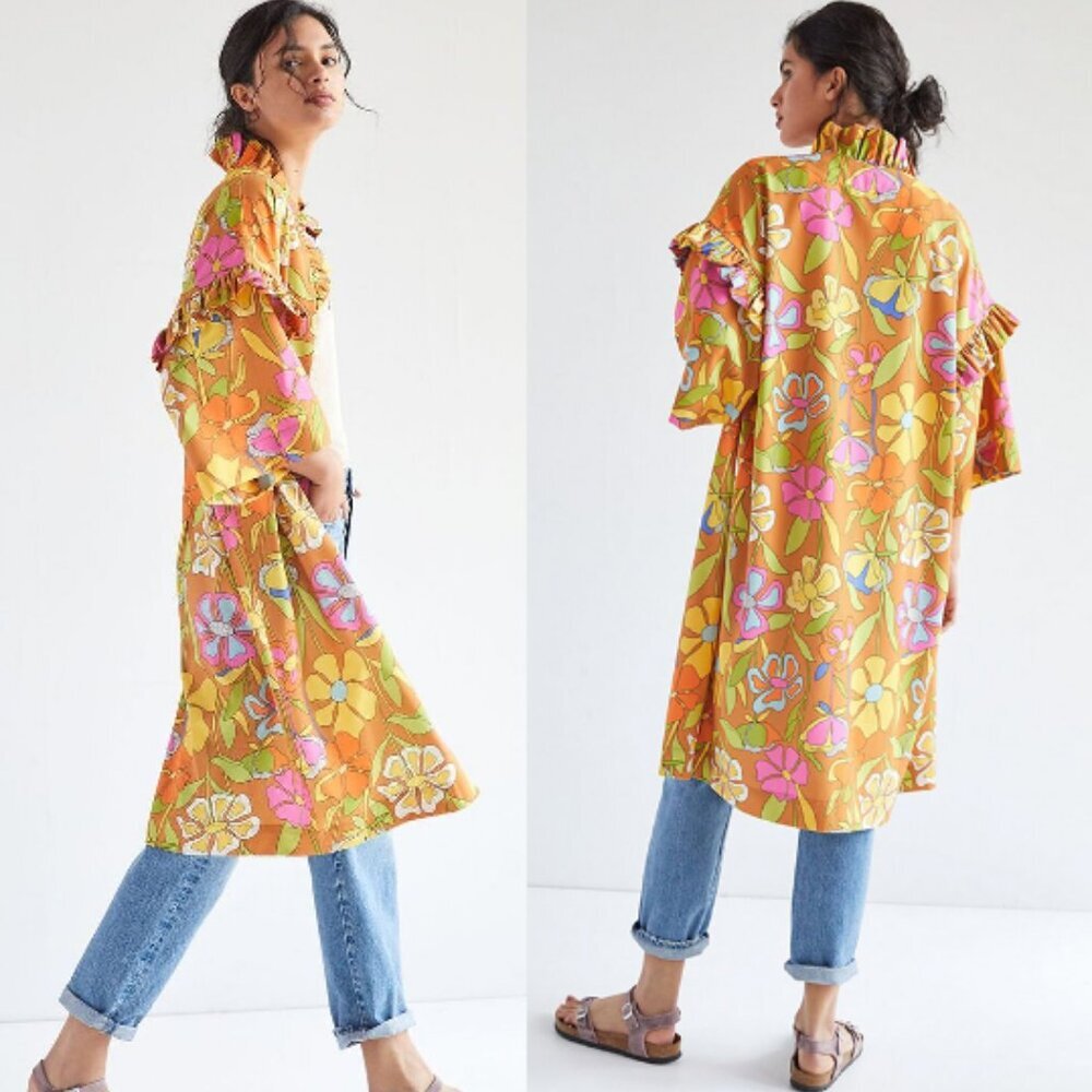 Celia B x Alja Horvat Floral Jacket One Size